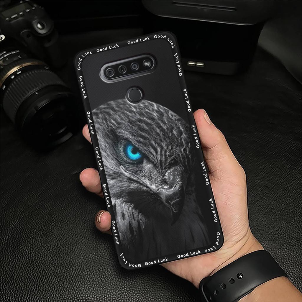Cute Protective Phone Case For LG K51/Reflect/L555DL Waterproof Anti-dust Back Cover Cartoon Fashion Design Durable TPU