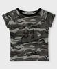 CHICKS Star Camo Slim Fit Tee Beige