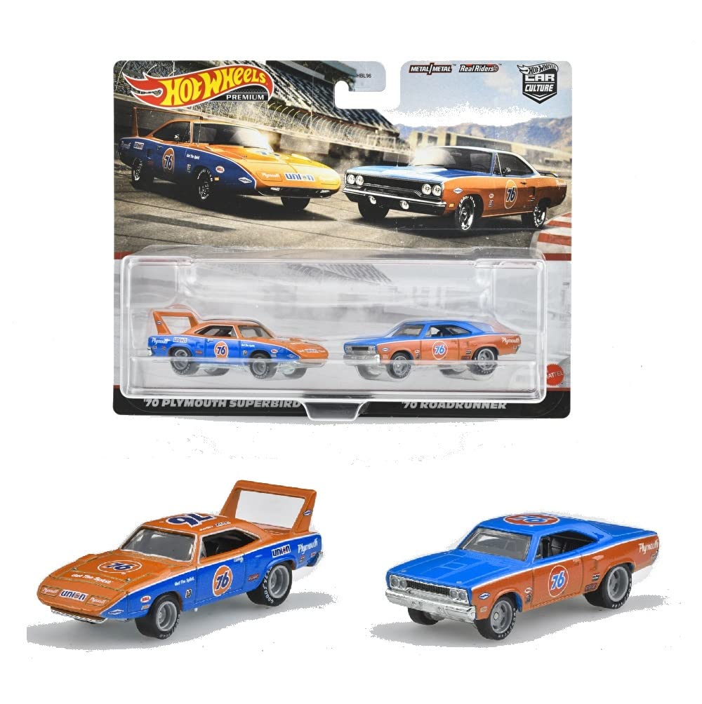 

Hot Wheels Премиум Plymouth Runner HCY76 Набор из 2 шт. Superbird/Road [Возраст 3+]