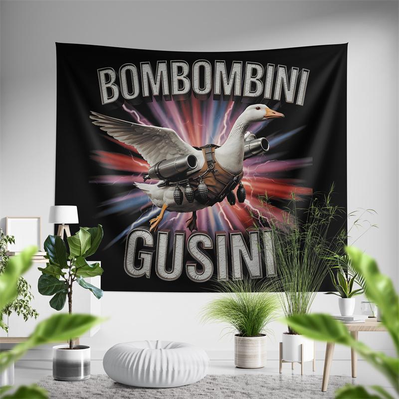 Aertemisi Bombombini Guzzini Bombombini Gusini Tapestry Wall Hanging Art for Bedroom Living Room Decor Party Backdrop 74x94cm(29x37in)