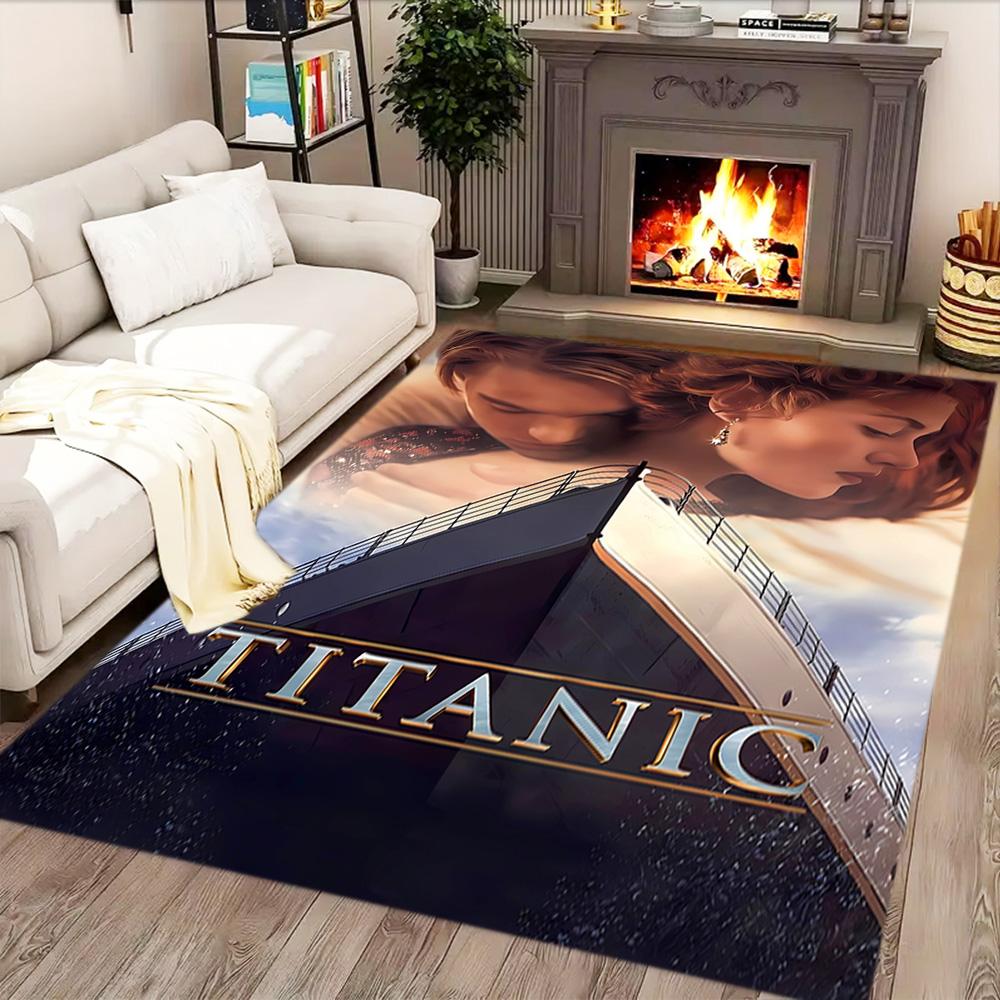 Love On The Titanic Rug for Living Rooms, Bedrooms, Home Décor, and As Gifts.