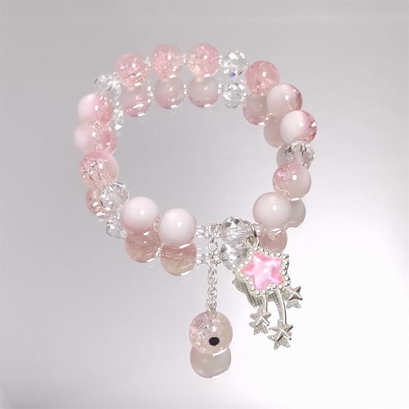 Mori Style Crystal Meteor Bracelet for Women - Versatile Fairy Jewelry, Ideal for Students and Best Friends