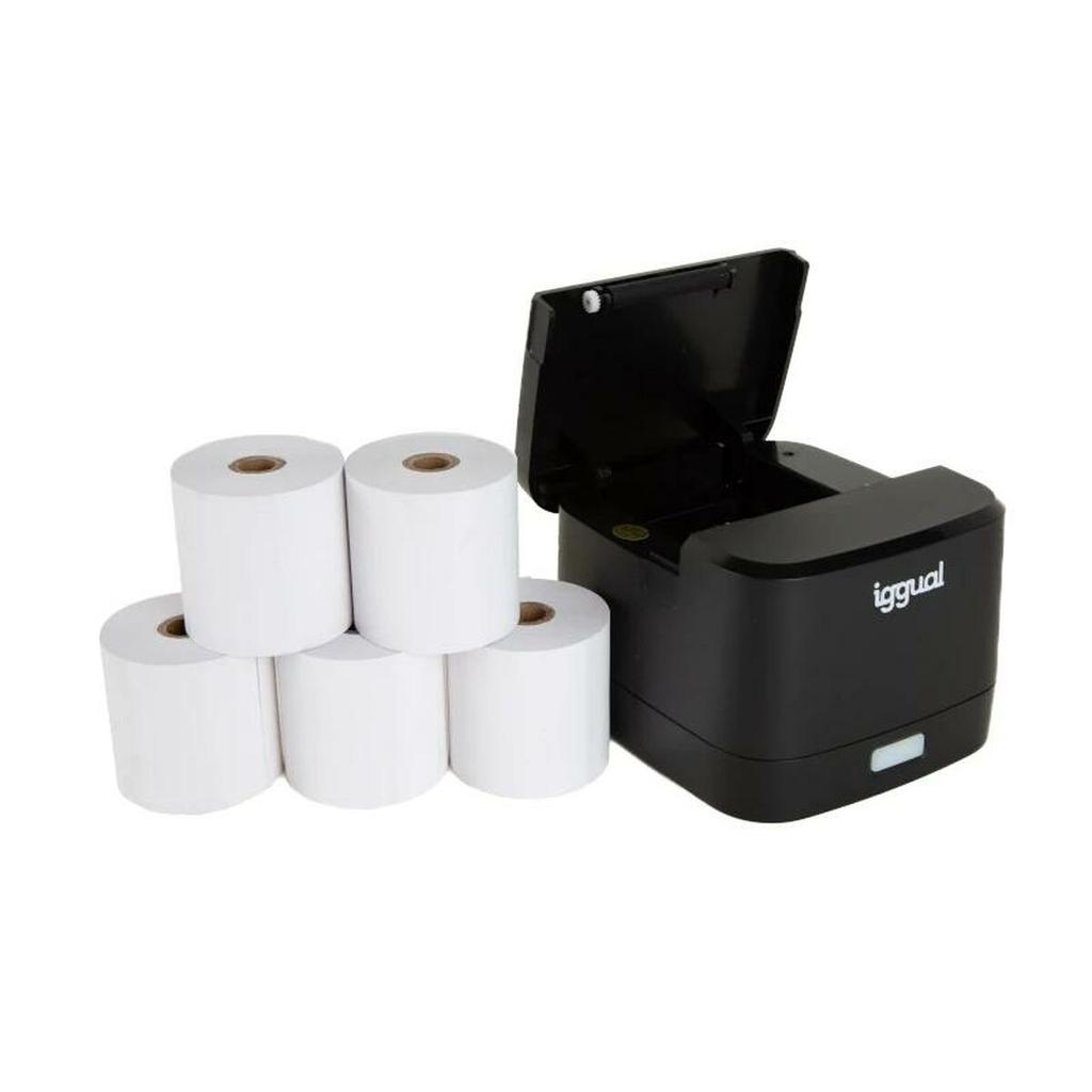 Thermal Printer Iggual TP EASY 58 Monochrome