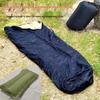 A1R Tunnel Water-Resistant Warm Sleeping Bag - Lightweight, Black, Capsule Design with Protective Cover, Dirt-Resistant, Inflatable.
