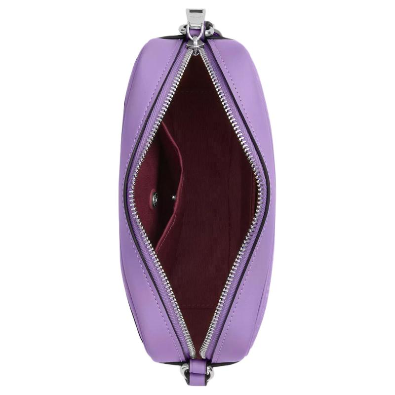 Coach Jamie 19 Logo Coated Canvas Camera Bag Crossbody Bag Small Women's Purple