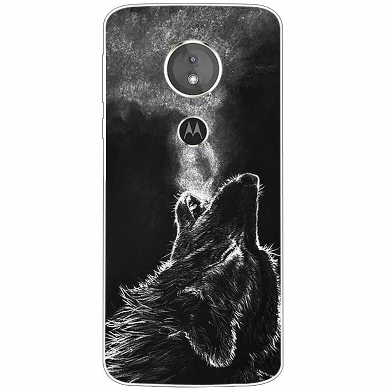 For Moto G6 Play G6Plus G 6 Case TPU Soft Paint Animal Silicone Clear Covers for Motorola Moto G6 Plus G 6 Capa G6Play Funda