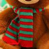 Adorable Teddy Bear Plush with Scarf - Perfect Gift for Girls