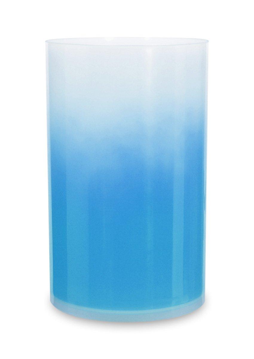 

TATSU-CRAFT Clear Dustbin, Cocktail Size L, 13L, AB, Aqua Blue, Stylish, Slim, Lidless, Sorting, Outdoor, Small, White, Suitable for Kitchen,