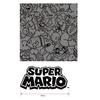 Super Mario Backpack with Front Pocket, 32x25x10 Cm, Kids School Bag, Lightweight Durable Rucksack