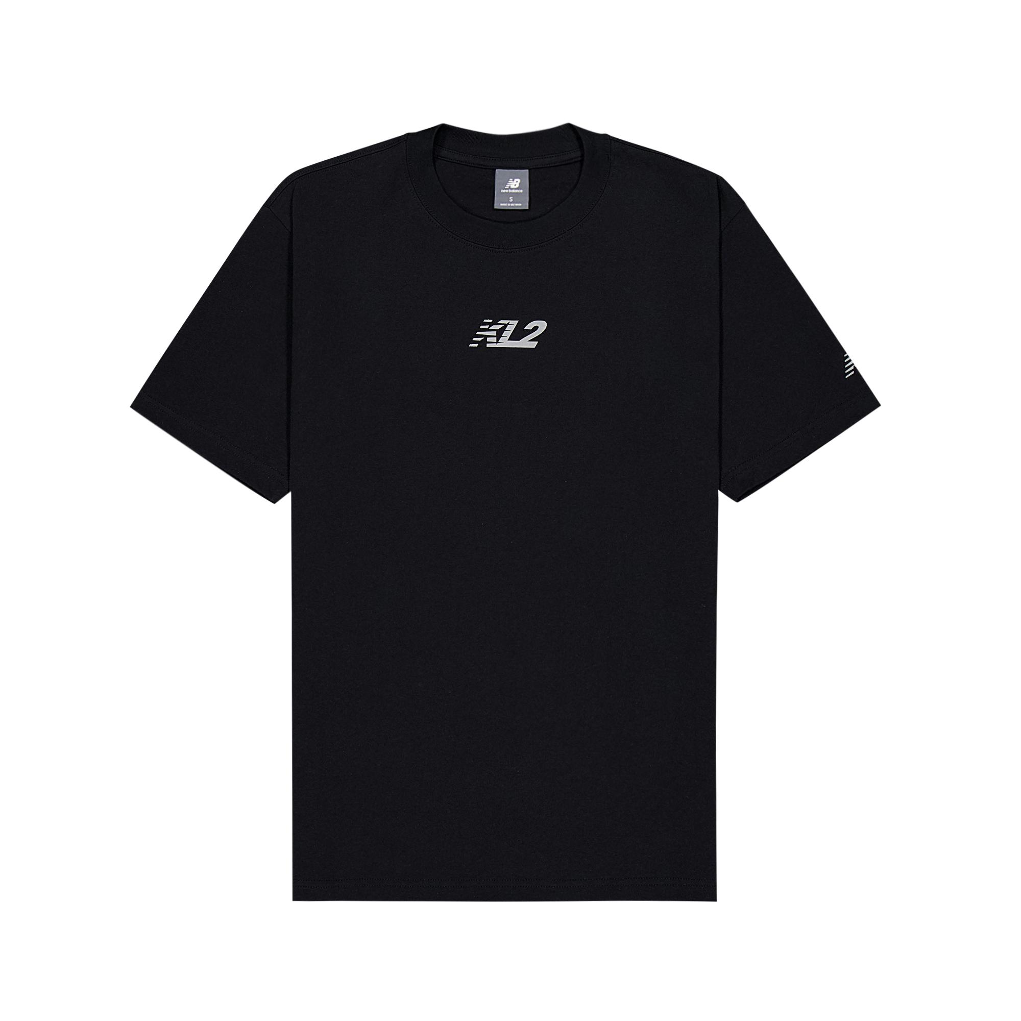New Balance T Shirts Men s BK Crew Neck MT61Q79L-BK 2XL