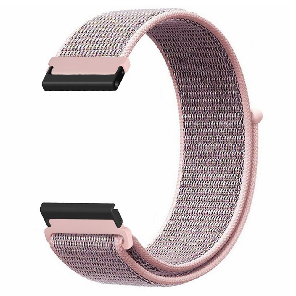 

For Suunto Spartan Sport Wrist HR Baro/Suunto 7 Strap 24mm Nylon Sport Loop Watch Bands Pink
