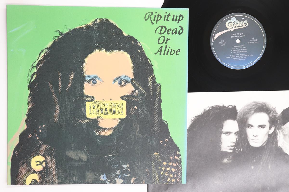 

LP Record DEAD OR ALIVE - Rip It Up 283P843 EPIC 1987 Japan Rock Used