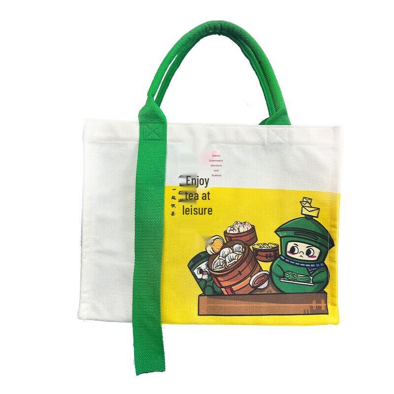 Fu Maide  De Xian Yin Cha  Series Canvas Tote Bag