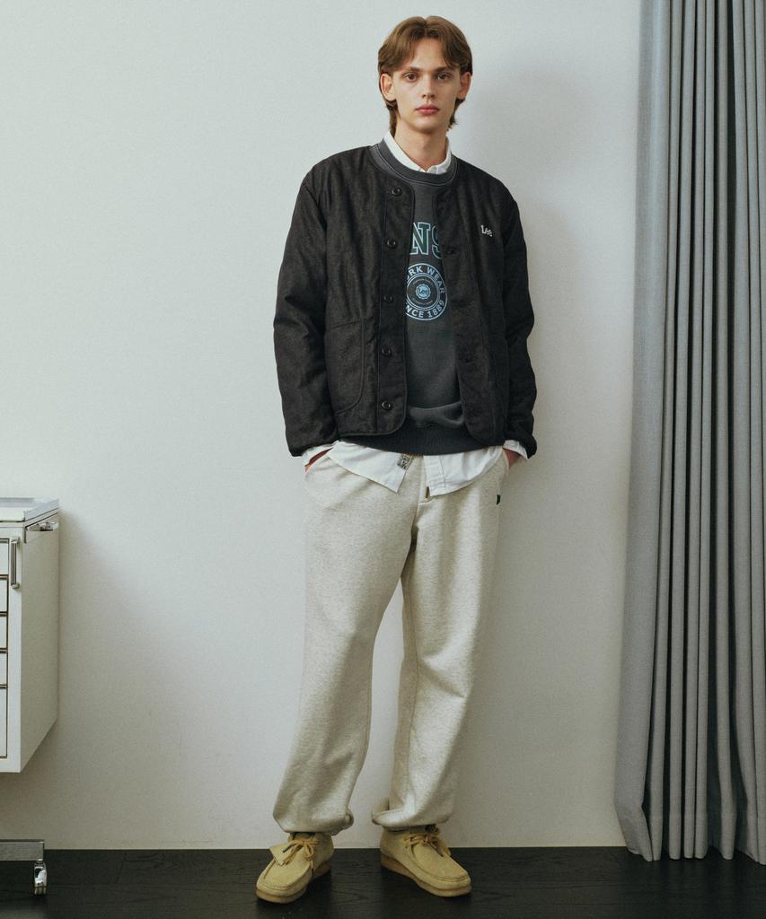LEE Twitch Logo Jogger Sweatpants Oatmeal