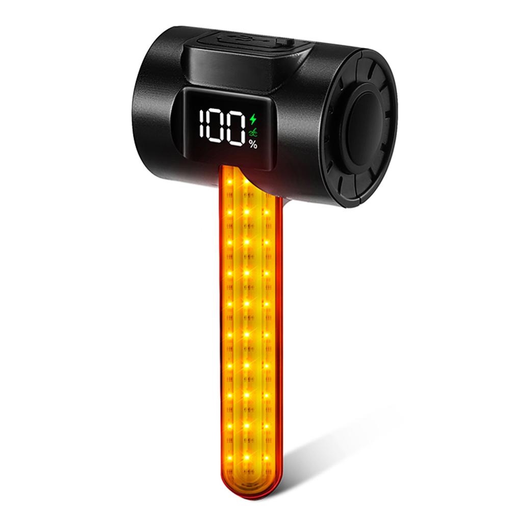 Bike Lights for Night Riding Intelligent Sensing Navigation Bike Tail Light with Long Endurance Battery and Dual