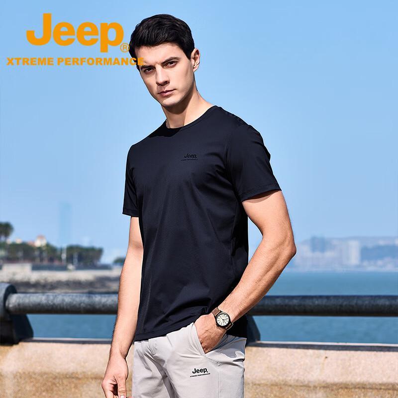 Jeep Men s Outdoor UPF50+ Quick-Dry Short Sleeve T-Shirt 3XL
