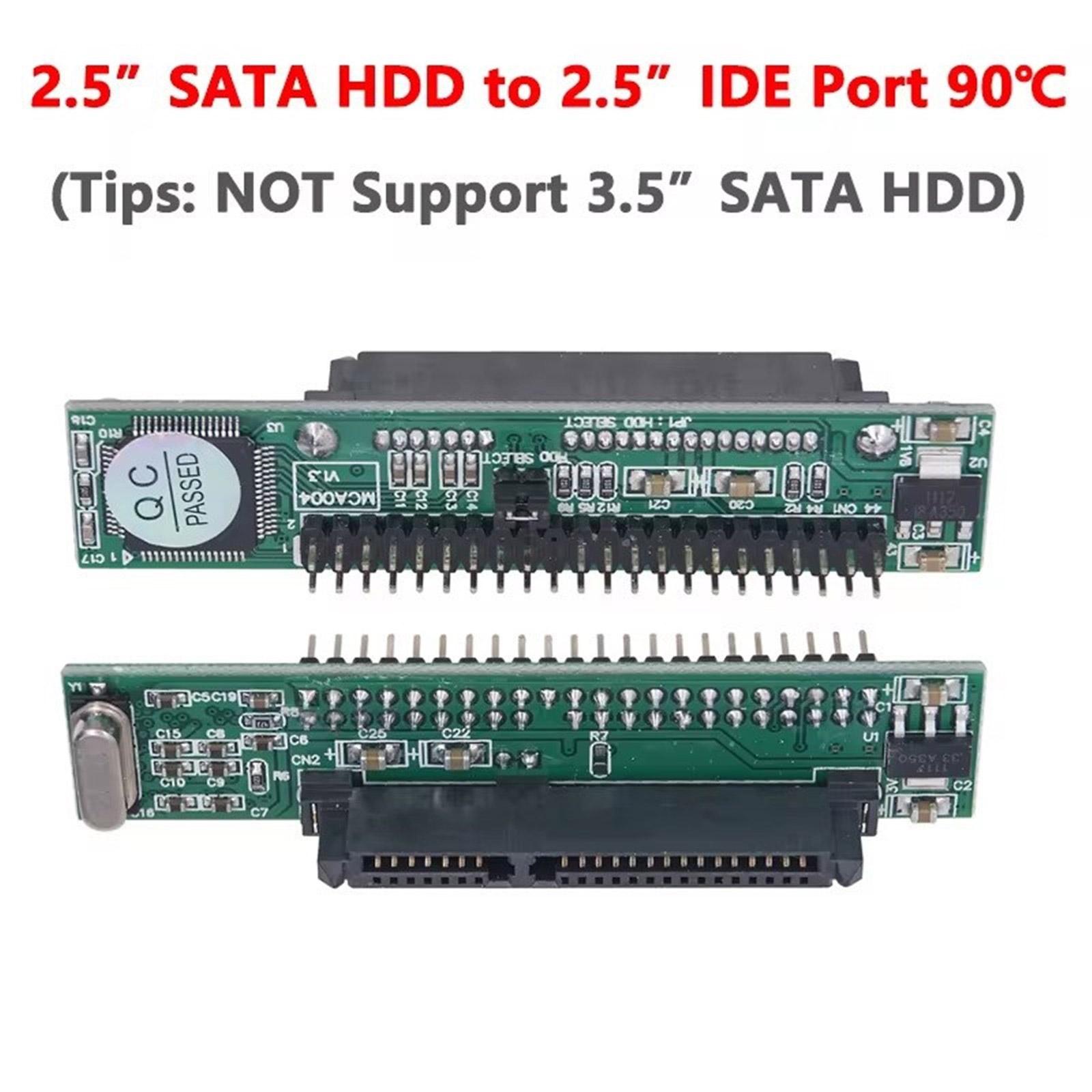 

Fast Speed to IDE Converters 2.5 Female to 2.5 IDE Male Adapter with 44 PIN Port for 133 100 1