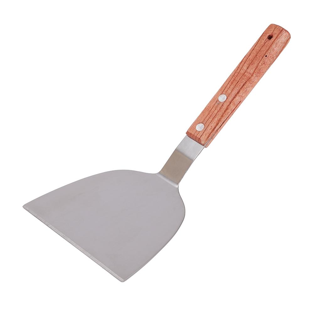 26*10.8cm Hamburger Turner Useful Tool Barbecue Spatula Stainless Steel