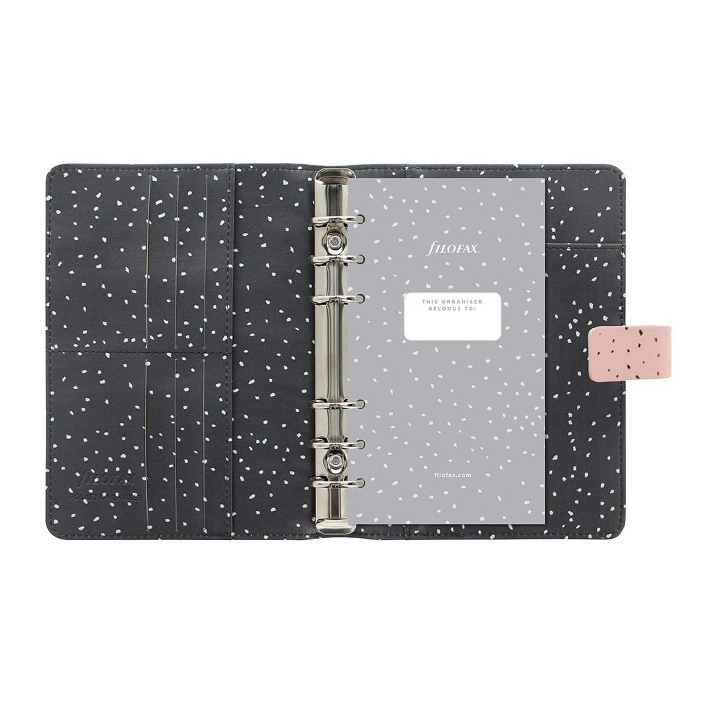 Filofax Confetti System Organizer Bible Rose Quartz 028723 Official Import