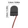 Set of 10pcs Secure Flip Cover Battery Case for CR2032 LIR2032 Cells Electronic Devices and Projects Battery Box