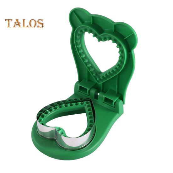 Molde para sándwich, cortador de pan, sellador con forma de corazón de amor, acero inoxidable de calidad alimentaria, bricolaje, bolsillo, pan tostado, herramienta de corte, utensilios de cocina
