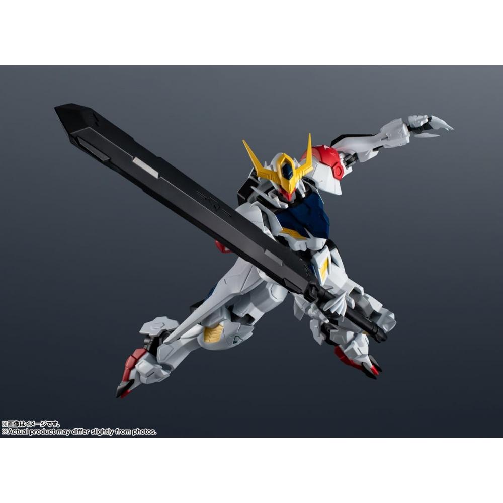 GUNDAM UNIVERSE Mobile Suit Gundam Iron-Blooded Orphans ASW-G-08 GUNDAM BARBATOS LUPUS Ungefähr 160 mm große, bewegliche Figur aus PVC und ABS, bemalt