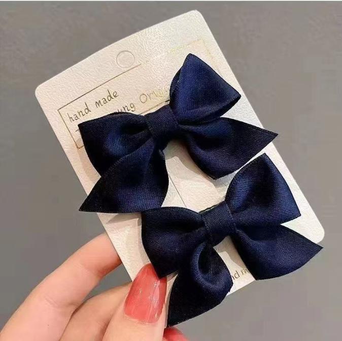 Children's Hair Clip, Bow Headband, Cute Princess, Little Girl's Hair Accessory, Red Girl's Internet Celebrity Clip, Baby Card