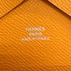 Pristine HERMES Coin Case Calvi Duo Serie Metal Compact Wallet Epsom Leather Used