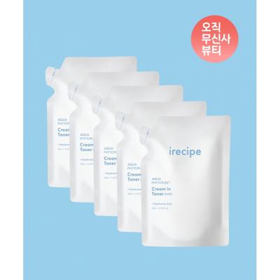 Irecipe Aqua PhytopleX Cream In Toner Mist Refill 60ml X 5