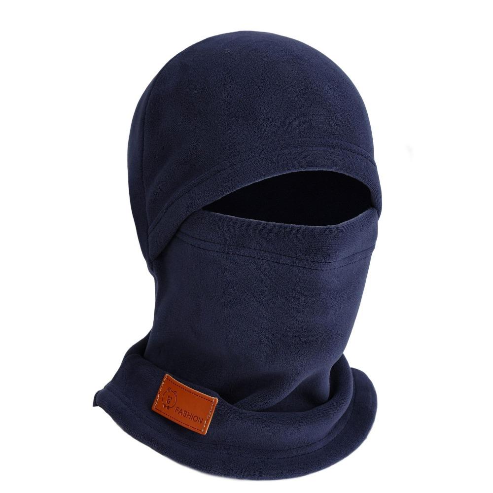 Thermische Gesichtsbedeckung Winter Fleece Sturmhaube Kältefest Moto Vollgesichtsmaske Warme Radmütze Wandern