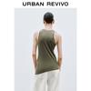 UR Women's Irregular Color Block Sleeveless Vest