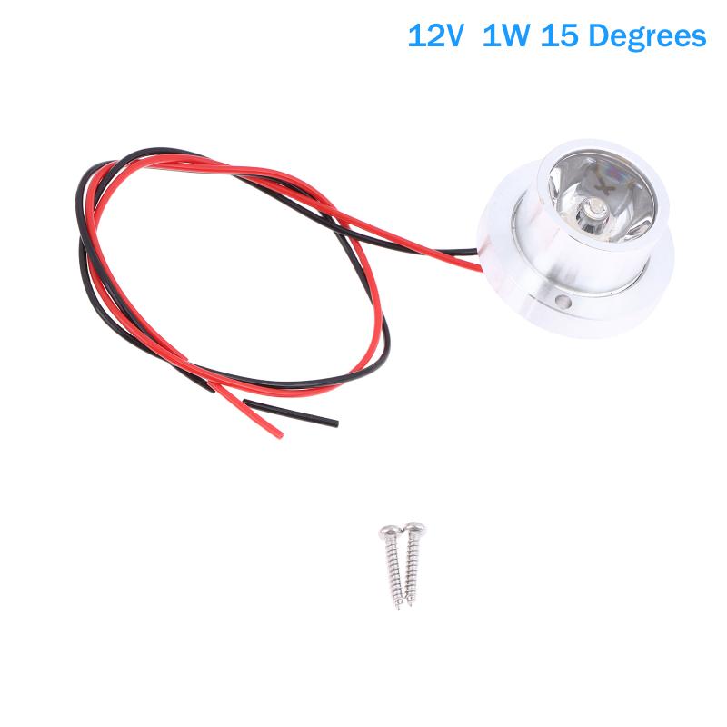 Energy Saving 1W LED Spotlight DC5V 12V 24V Embedded Recessed Light for Commercial Display