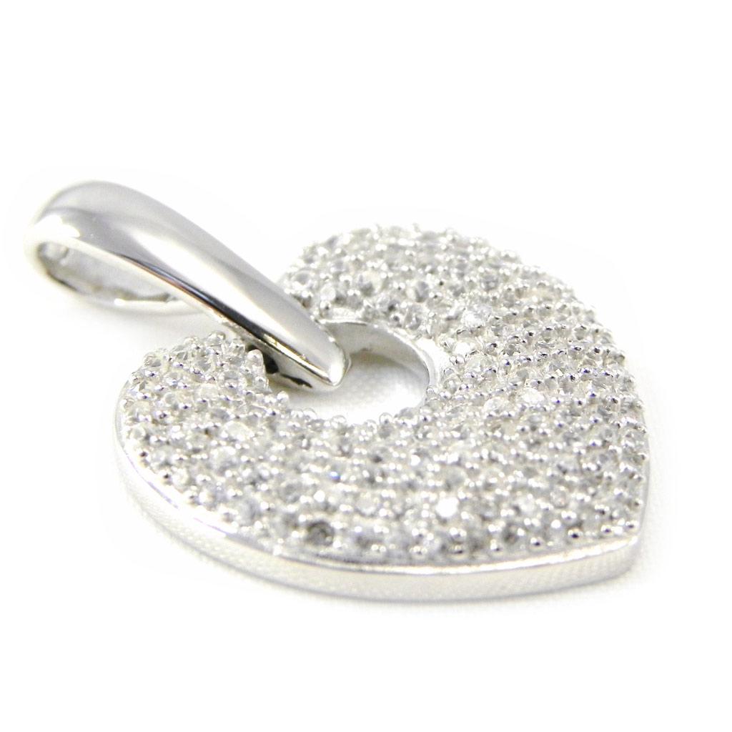 Les Trésors De Lily [H0472] - Pandantiv din argint 'Love Divine' alb