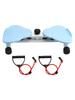 Waist Twisting Machine Fitness Tool,Ab Twister Board 150kg Capacity & 20dB Ultra-Quiet,Anti-Slip Home Gym Workout Equipment for Women Belly Fat Blue