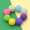 4 Pcs Silicone Magnetic Fidget Balls for Adults Teens Magnet Balls Stress Relief Sensory Toy with Fun Textures for Office Desk Accessory