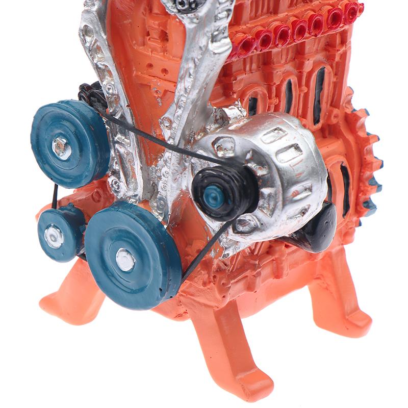 2025  Full Metal Car Engine Assembly Kit Model Toys, Metal Model Engine Kit, Resin Car Engine Model Kits
