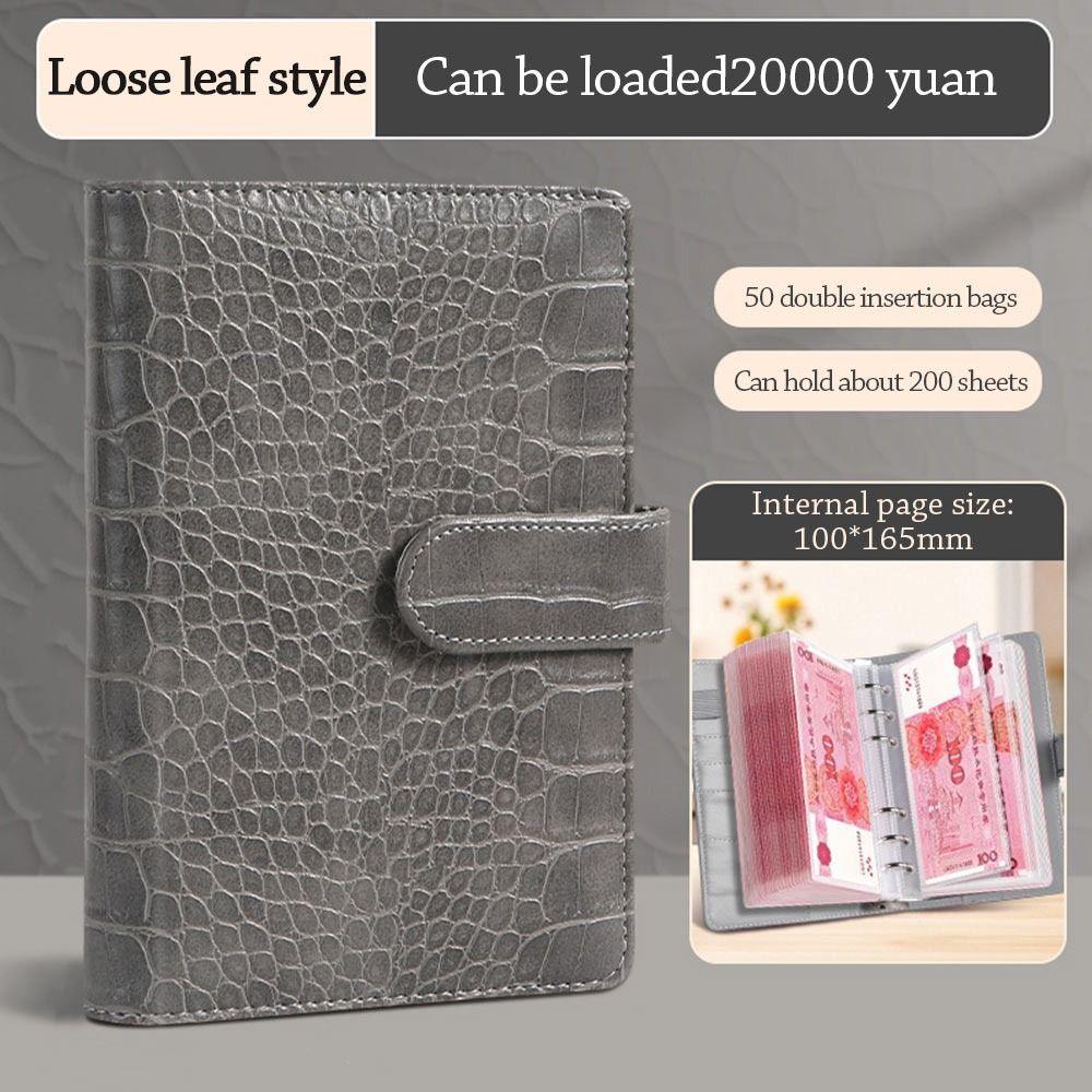 Save Money 100 Envelopes Money Saving Challenge Large Capacity Savings Binder  Lovers