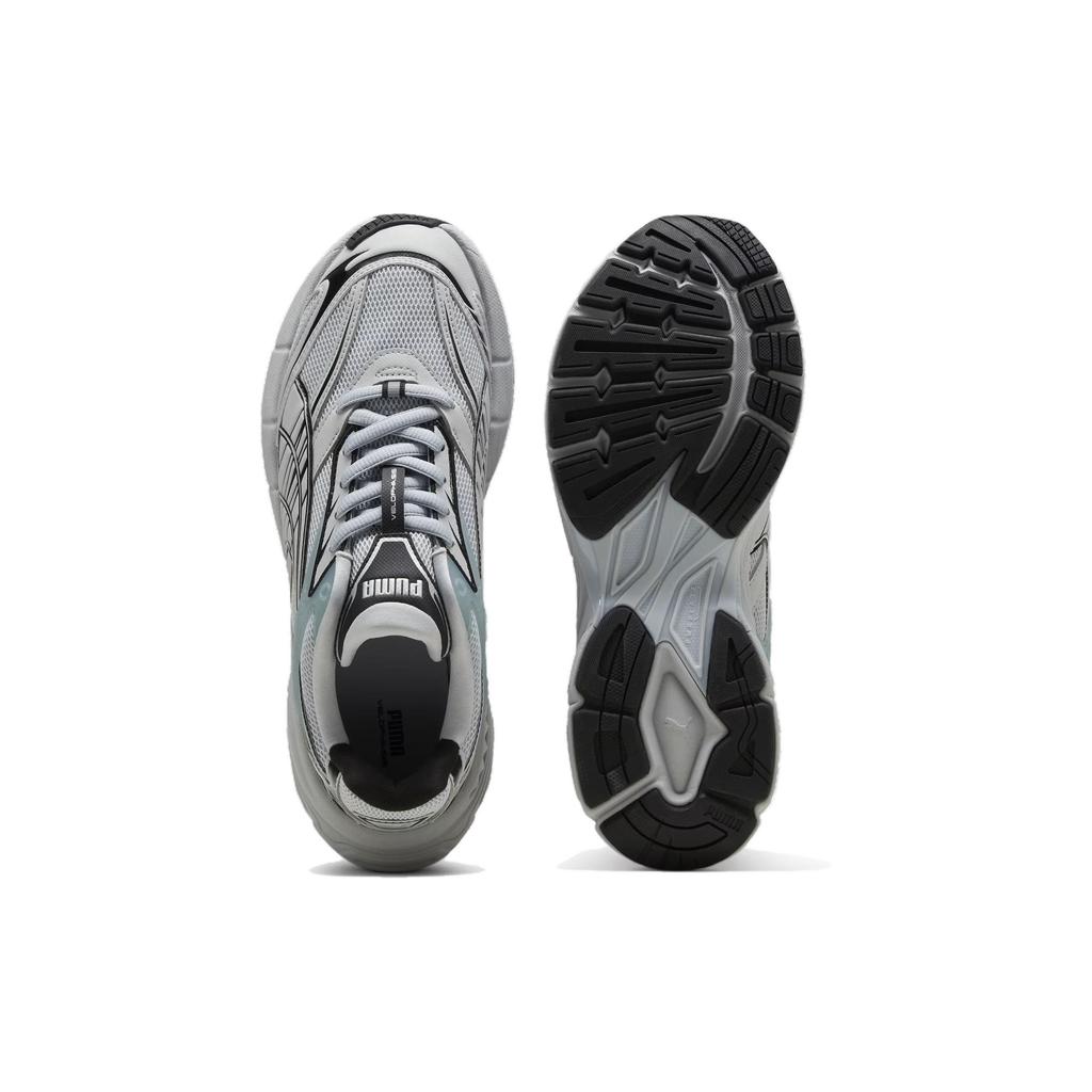 Puma Velophasis Always On Tkanina Skóra Syntetyczna Sportowy Komfort Niskie Lifestyle Buty Casual Unisex Buty Casual Platynowy Szary Srebrny 395908-03