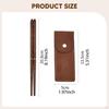 Travel Chopsticks Outdoor Utensils Lightweight Folding Portable Cutlery with Storage Bag for
