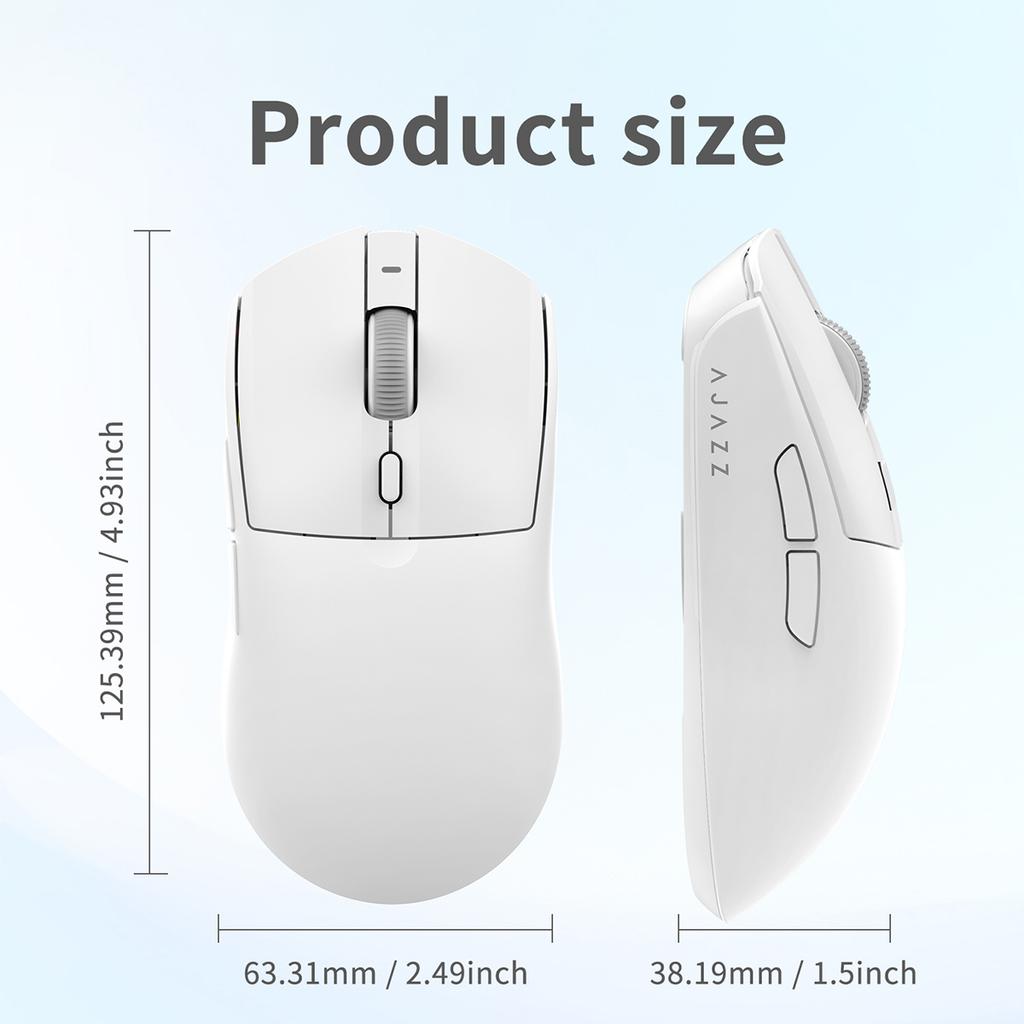 AJAZZ AJ139 V2 MC PAW3311 Gaming Mouse 12000DPI Ergonomic Lightweight 2.4G Wireless Wired Optical Comfortable Design