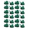 8/11/16 Mm Garden Greenhouse Film Clamps Shed Row Cover Netting Tunnel Hoop Clips For Outer Diameter Plant Stakes