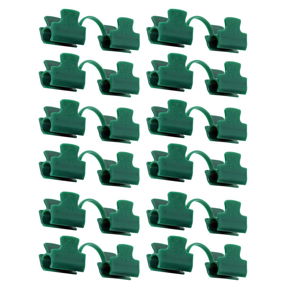 8/11/16 Mm Garden Greenhouse Film Clamps Shed Row Cover Netting Tunnel Hoop Clips For Outer Diameter Plant Stakes
