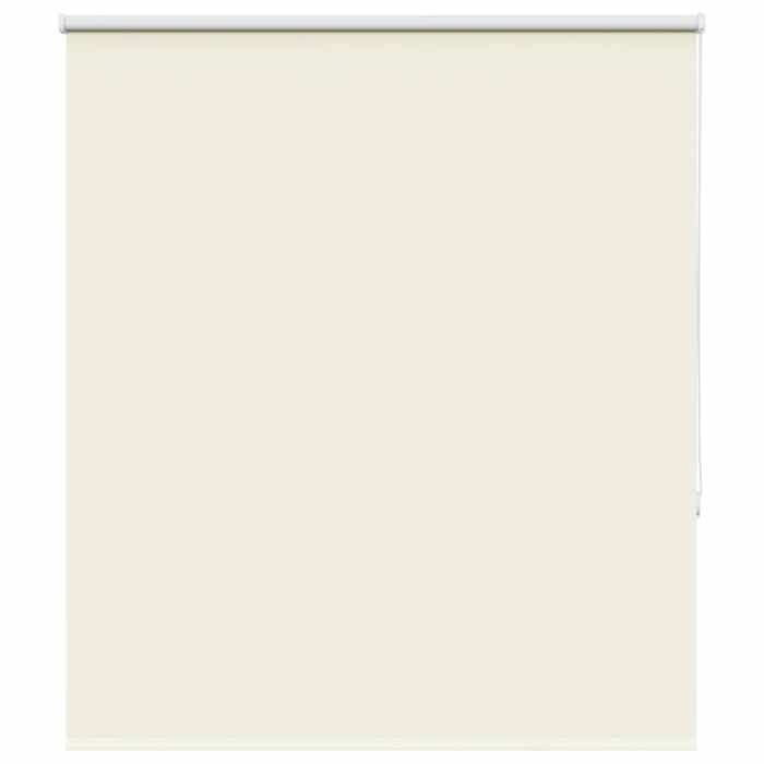 VidaXL Roller Blind Blackout Off-white 140x175 Cm Fabric Width, Day and Night Blind, Kitchen Blind, Blind 4011682