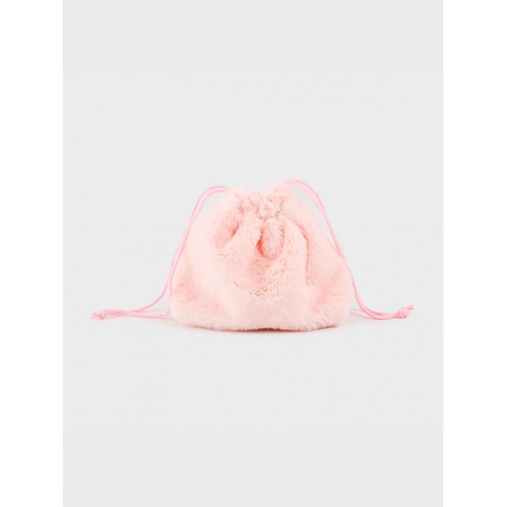 

Daiso Fuzzy Pouch Средний Braun
