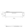 Color Chart Band Pencil Case A5 Blue Traveler's (72 Mist)