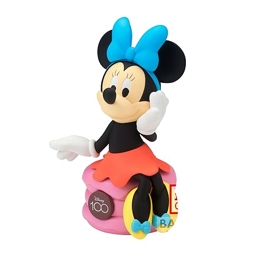 Banpresto Disney Character Soft Vinyl Minnie Mouse Disney 100th Anniversary