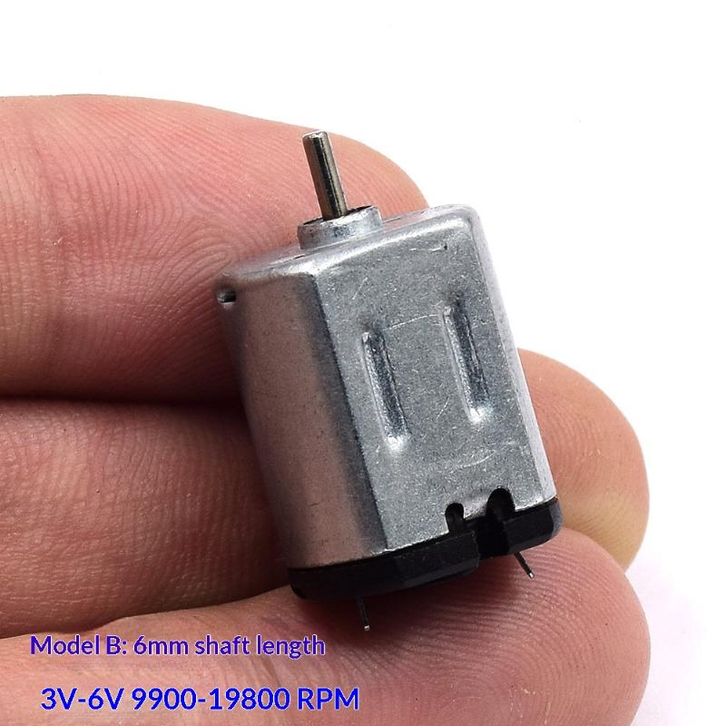 1/5Pcs Dc 3V 3.7V 5V 6V 12V High Speed Micro Electric Motor Ff-030 Mini Mute 030 Motor Diy Hobby Toy Lock Car Av Device