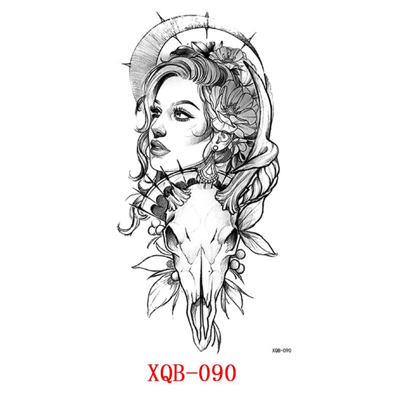 Small Full Arm Tattoo Stickers, Flower Letters, Animal Tattoo Stickers, Tattoo Stickers Tattoo