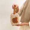 Cute Bear Cosmetic Makeup Bag for Mom Mommy Diaper Bag Nappy Storage Portable Stroller Bags Zipper Baby Organizer Toiletry Kits