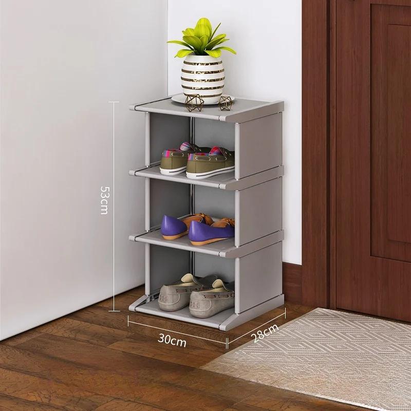 Вешалка для обуви Простая стойка для обуви Многослойная пылезащитная бытовая обувница для порога Экономия места для хранения обуви Шкаф для обуви 7239₽